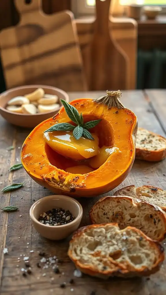 butternut squash with sage butternut squash with sage