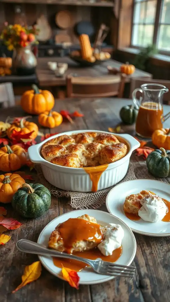 butterscotch savory bread pudding