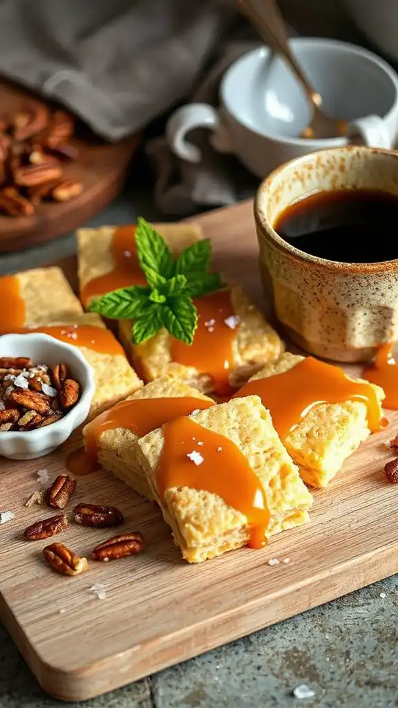 butterscotch shortbread serving suggestions