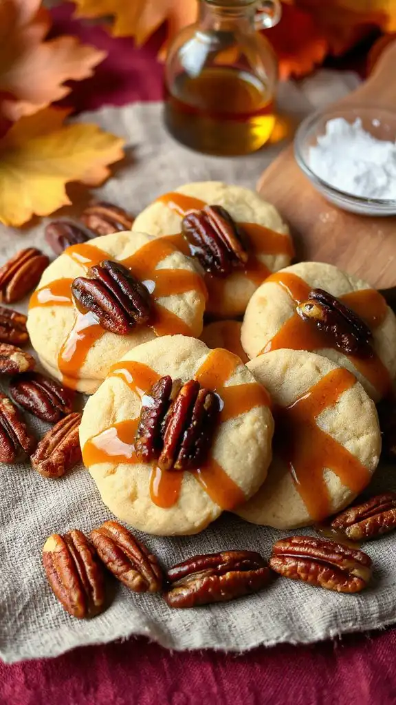 buttery maple pecan cookies buttery maple pecan cookies
