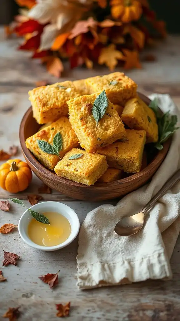 buttery sage cornbread recipe