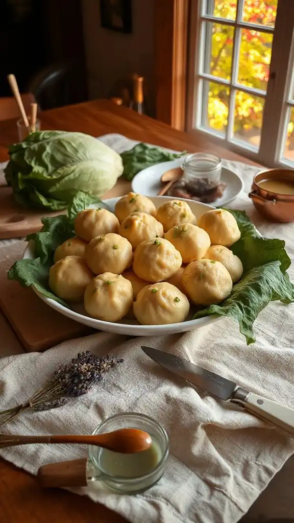 cabbage potato dumplings recipe