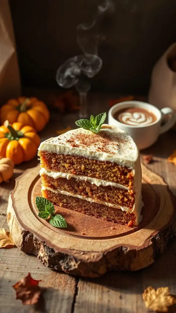 caffeinated chai spice cake