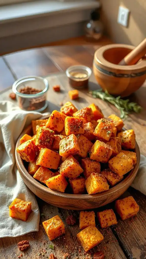 cajun sweet potato appetizers