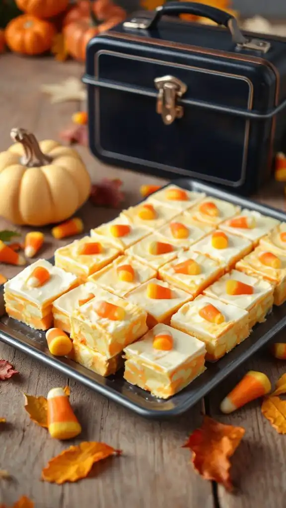 candy corn flavored fudge