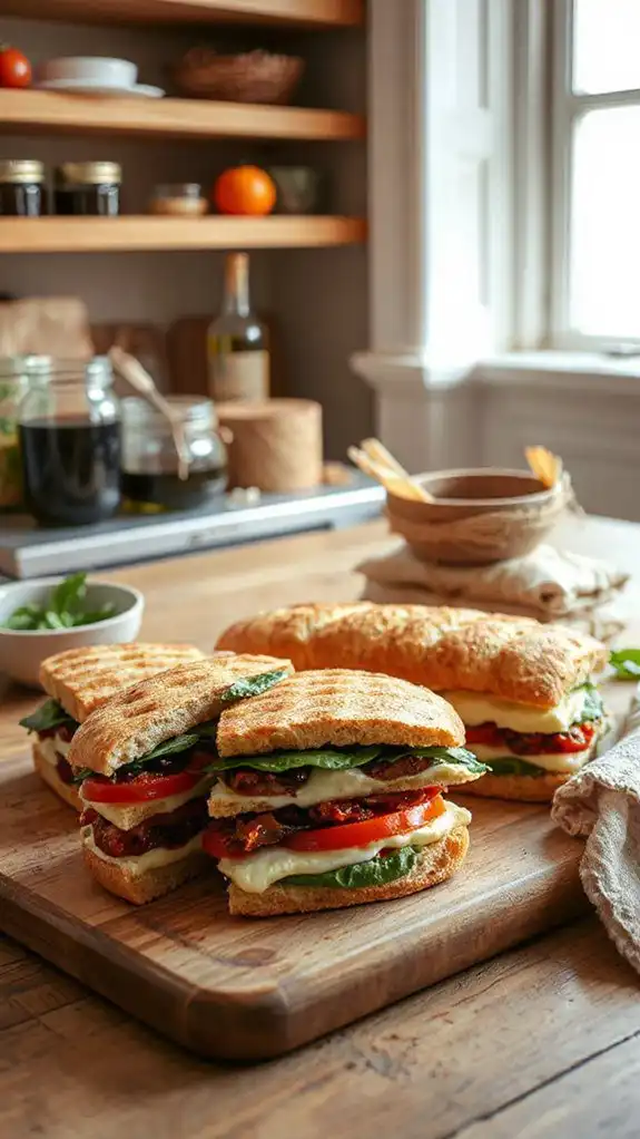caprese breakfast panini delight caprese breakfast panini delight