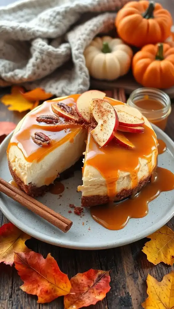 caramel apple cheesecake recipe