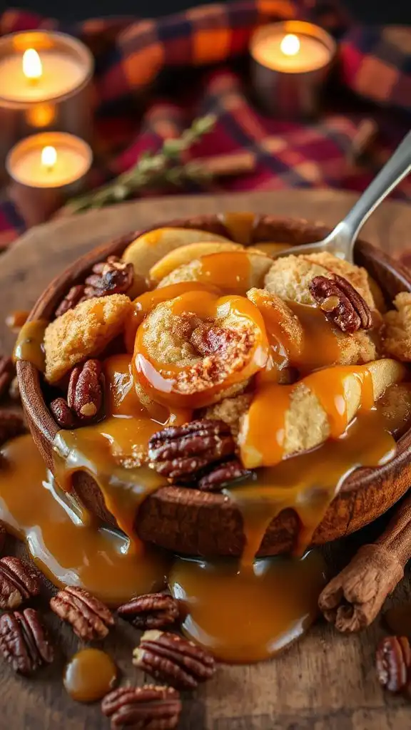 caramel apple cobbler delight caramel apple cobbler delight