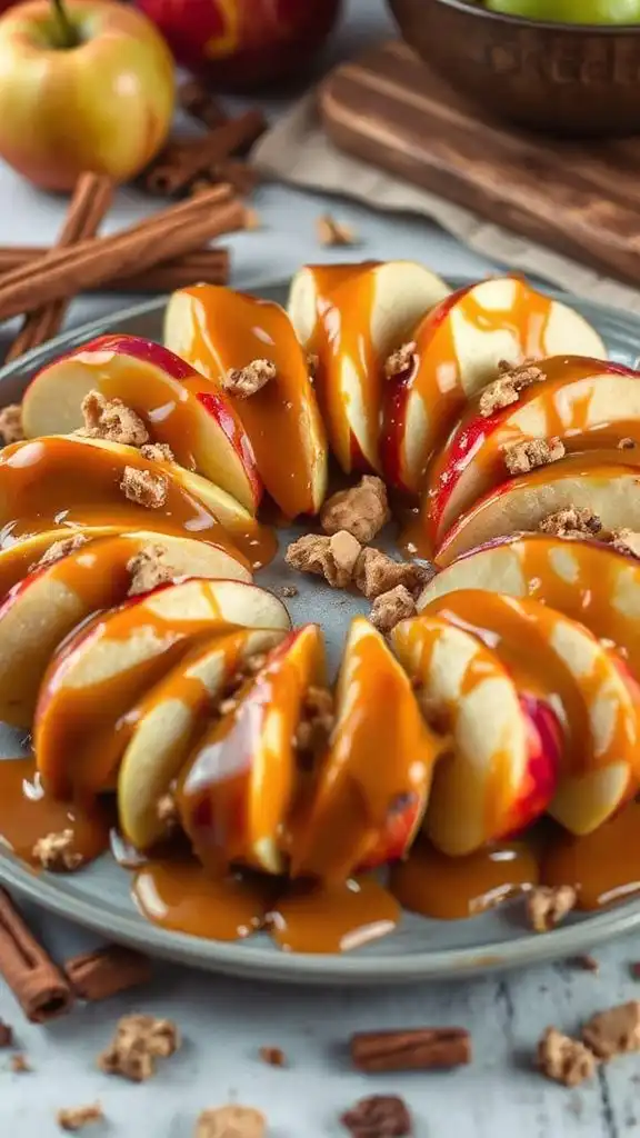 caramel apple cookie delight