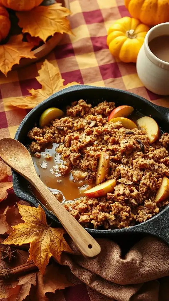 caramel apple crisp recipe