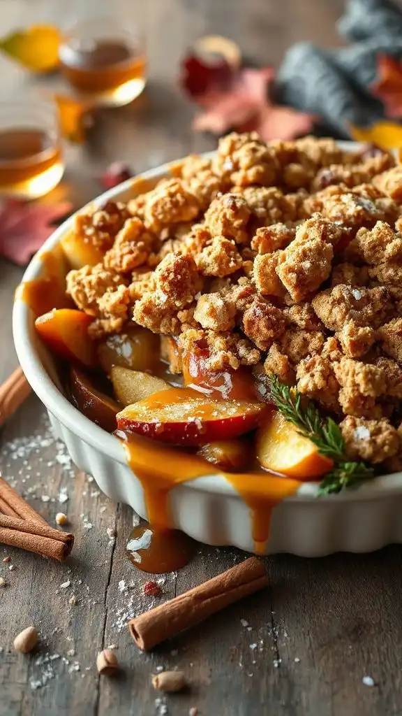 caramel apple crumble recipe