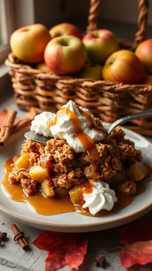 caramel apple dessert delight