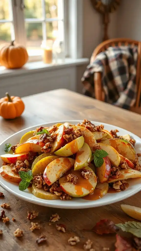 caramel apple nachos recipe