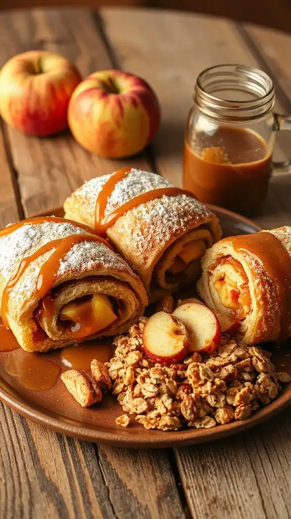 caramel apple strudel recipe