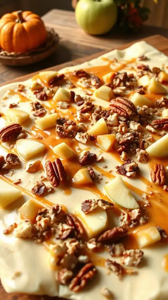 caramel apple yogurt bark caramel apple yogurt bark