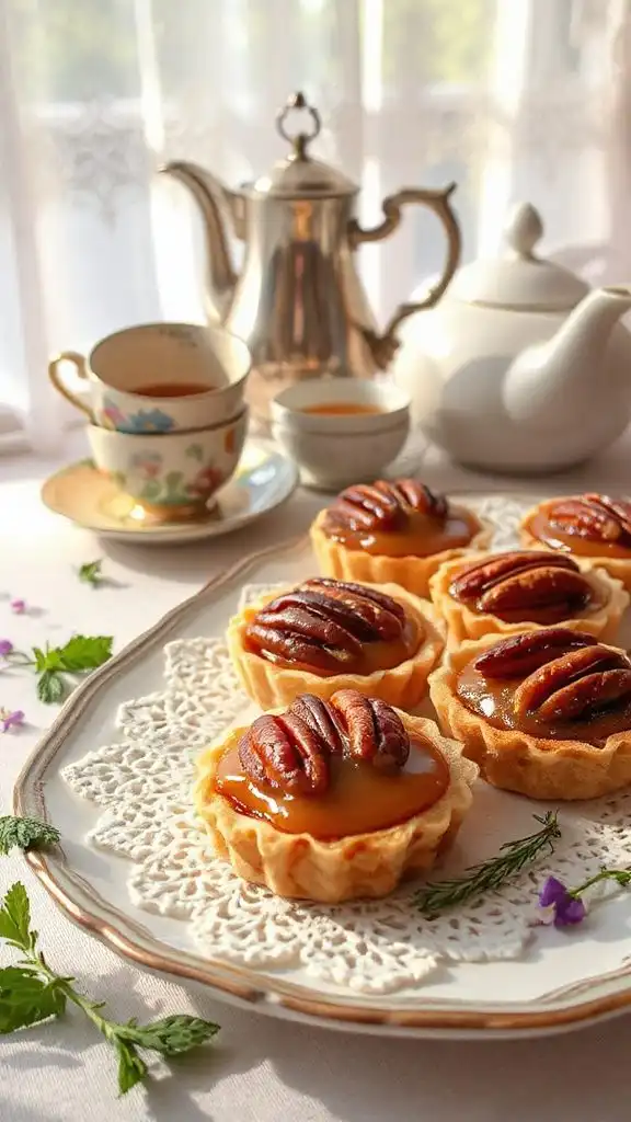 caramel pecan tart recipe