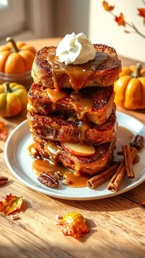 caramelized apples on french toast caramelized apples on french toast