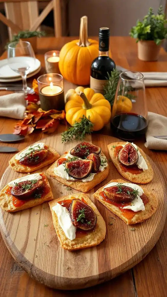 caramelized fig goat cheese flatbread
