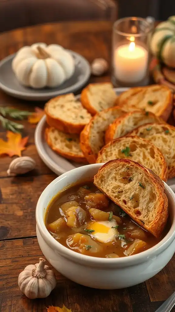 caramelized onion soup delight