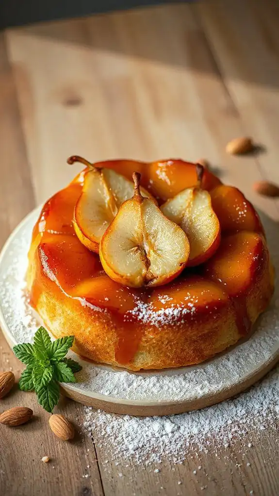 cardamom pear almond delight