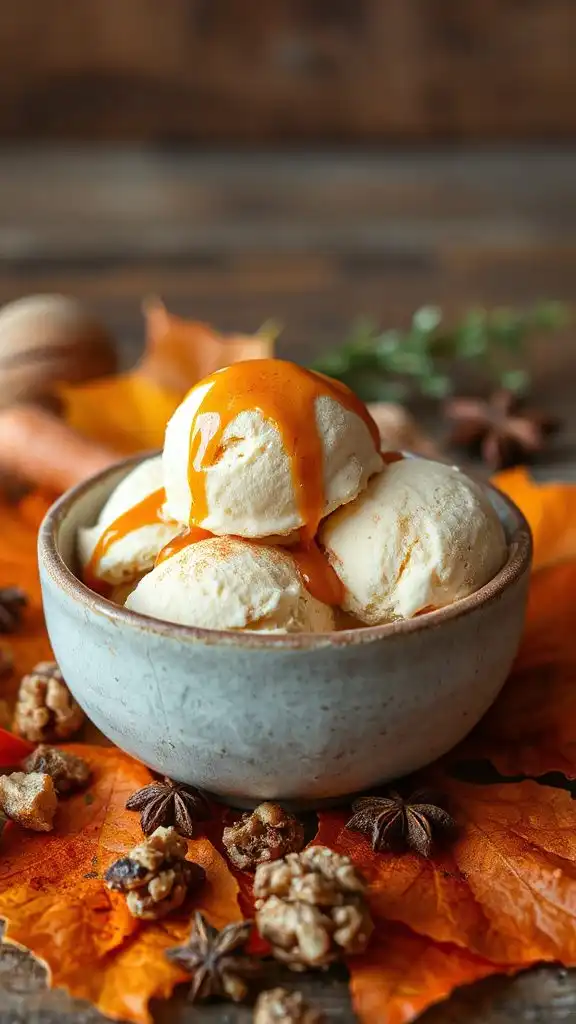 carrot cake ice cream delight