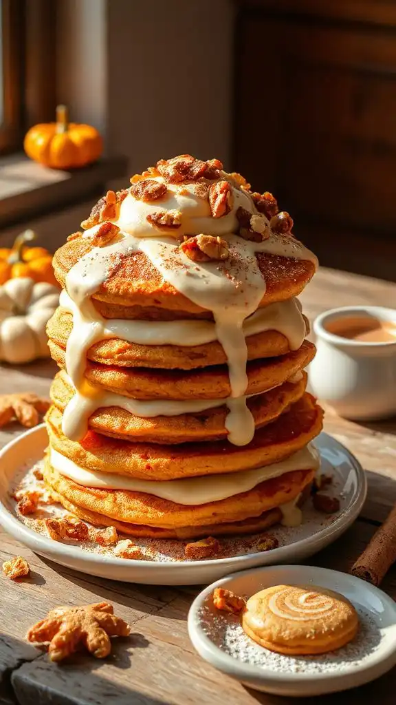 carrot cake pancakes recipe