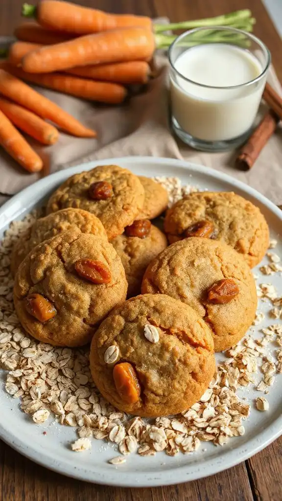 carrot oat cookie recipe
