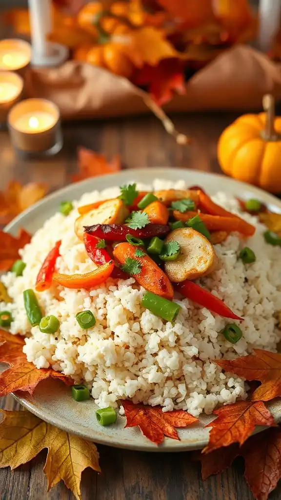 cauliflower rice stir fry recipe