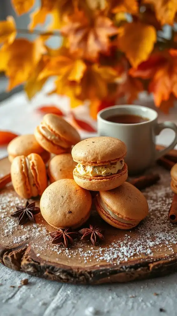 chai flavored french macarons recipe