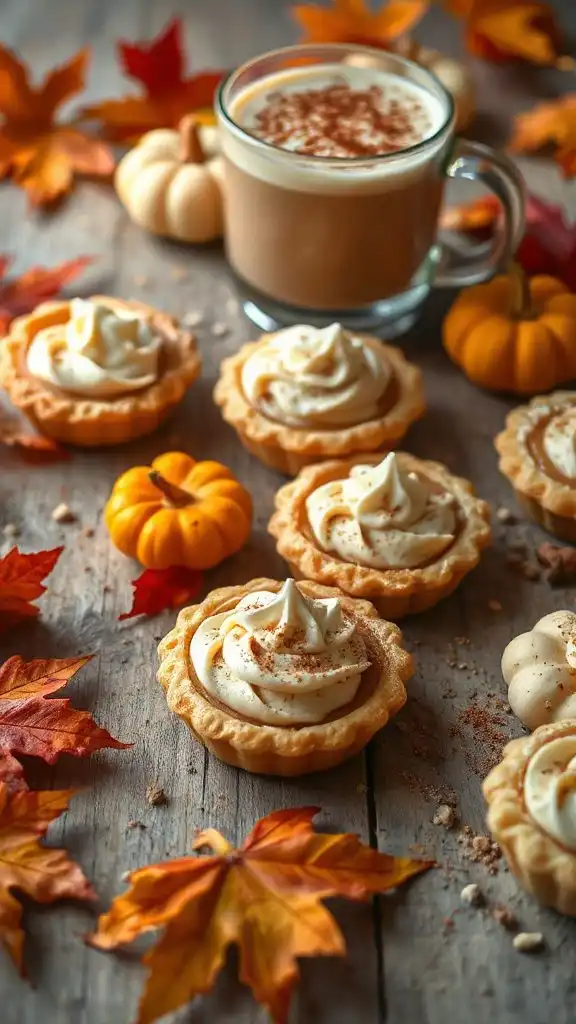 chai flavored mini tartlets delight