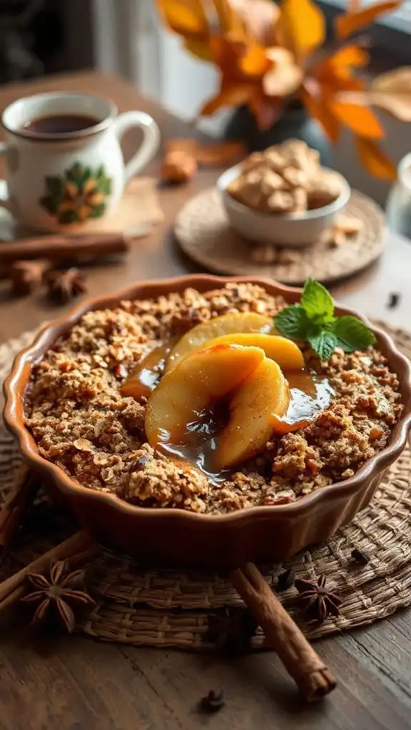 chai infused apple dessert recipe