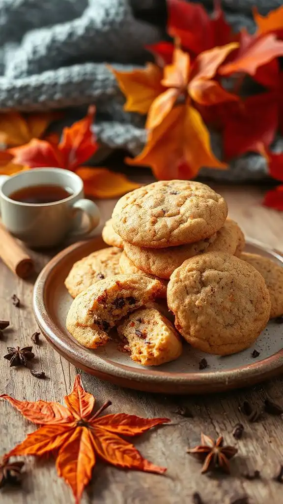 chai infused chewy cookies recipe
