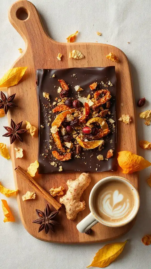 chai infused chocolate bark delight chai infused chocolate bark delight