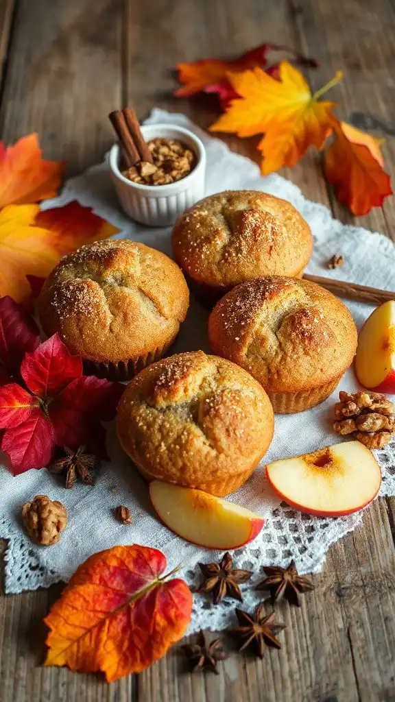 chai spiced apple muffins recipe