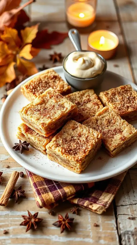 chai spiced dessert bars recipe