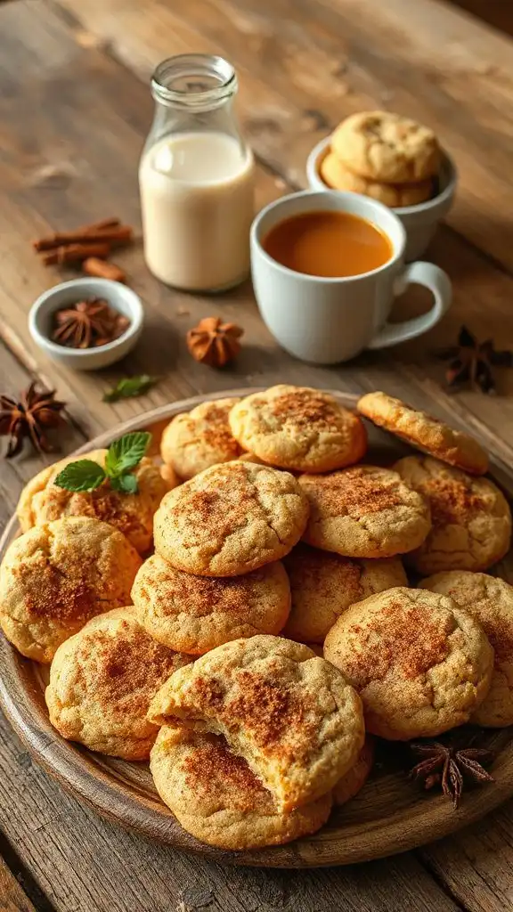 chai spiced fall cookie delight