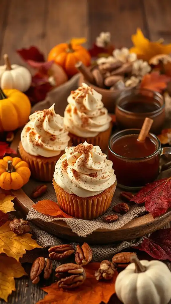 chai spiced holiday cupcakes recipe