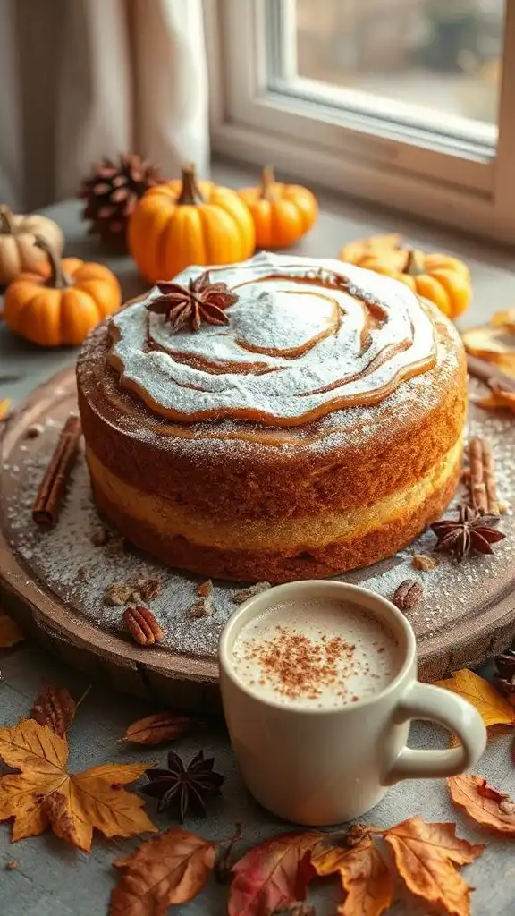 chai spiced nutmeg cake recipe