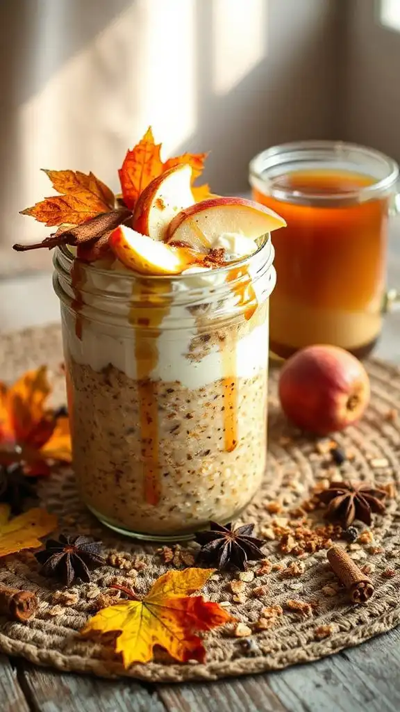 chai spiced overnight oats recipe