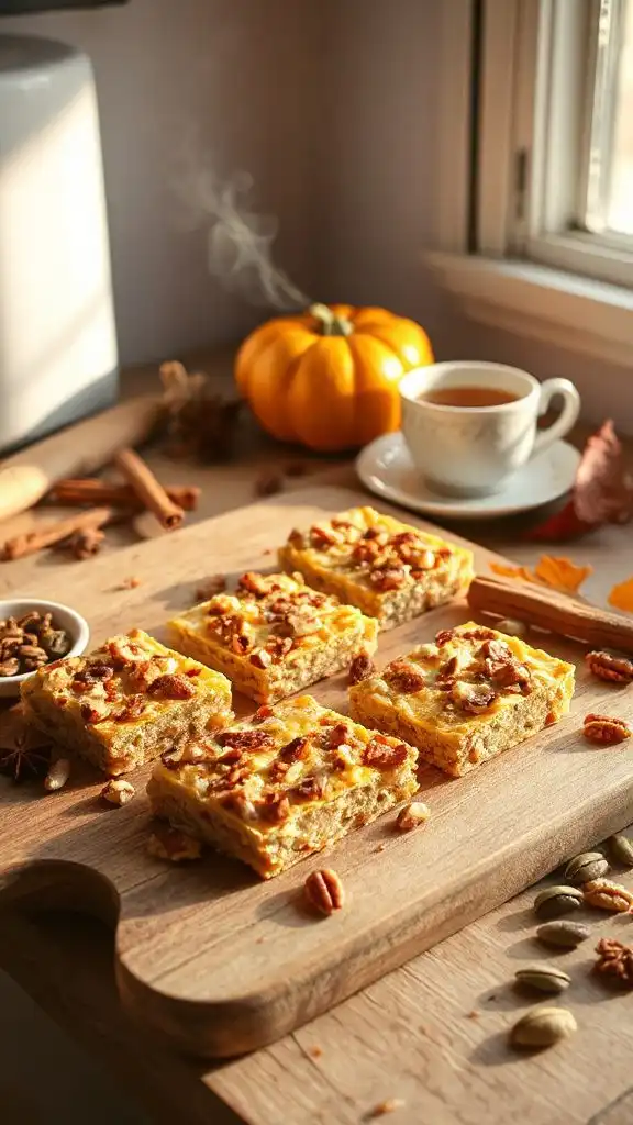 chai spiced protein bars