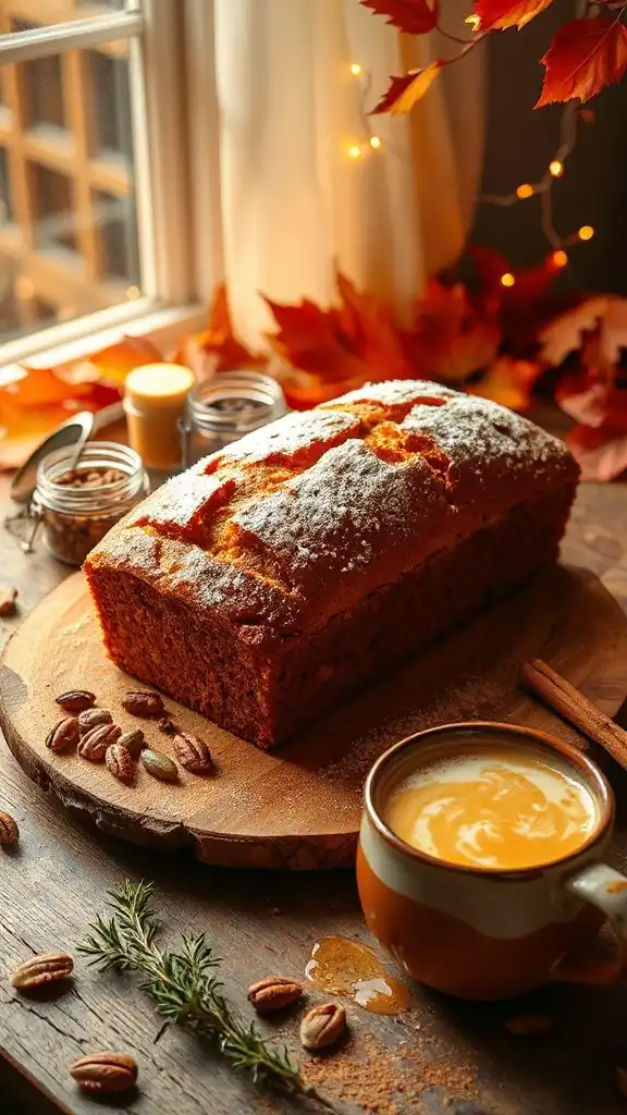 chai spiced pumpkin bread recipe