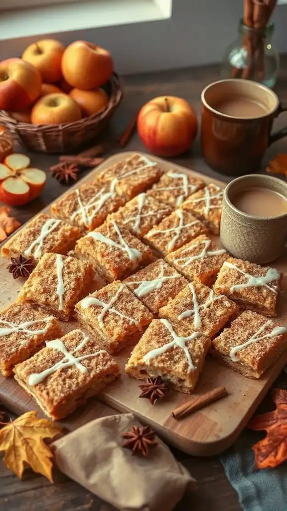 chai spiced snickerdoodle bars recipe