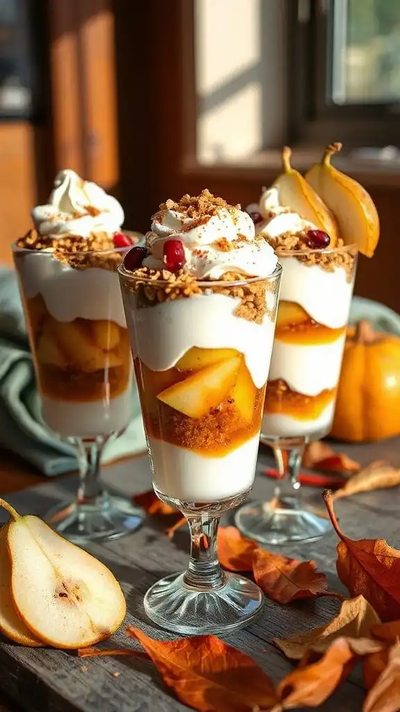 chai spiced yogurt parfait delight