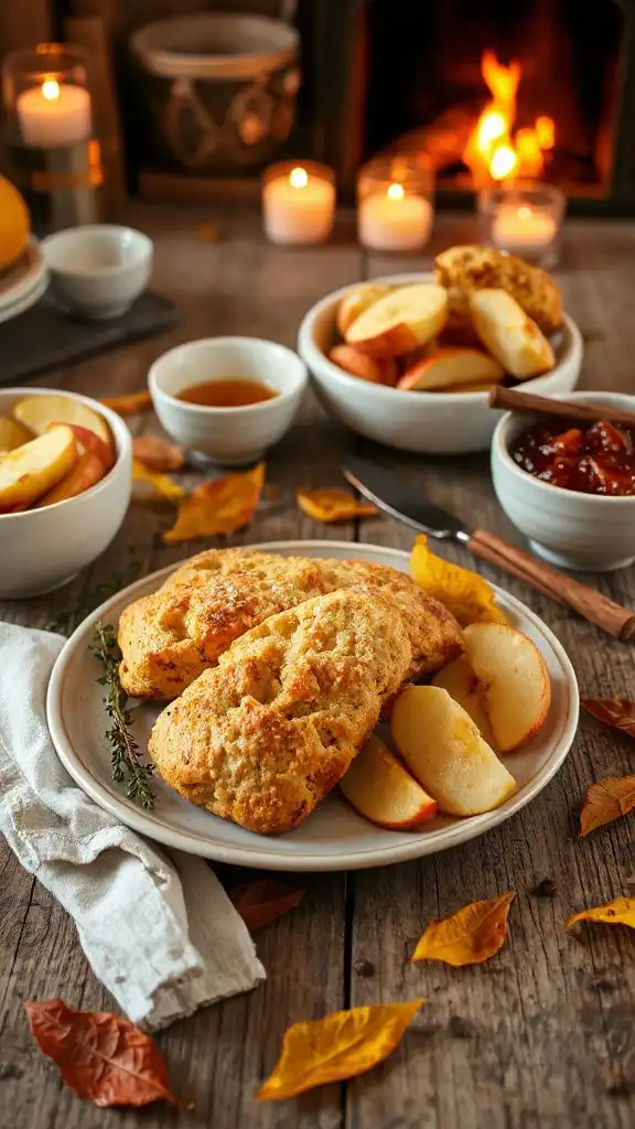 cheddar apple scones recipe