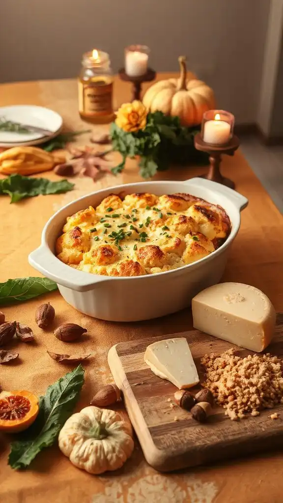 cheesy cauliflower gratin recipe cheesy cauliflower gratin recipe