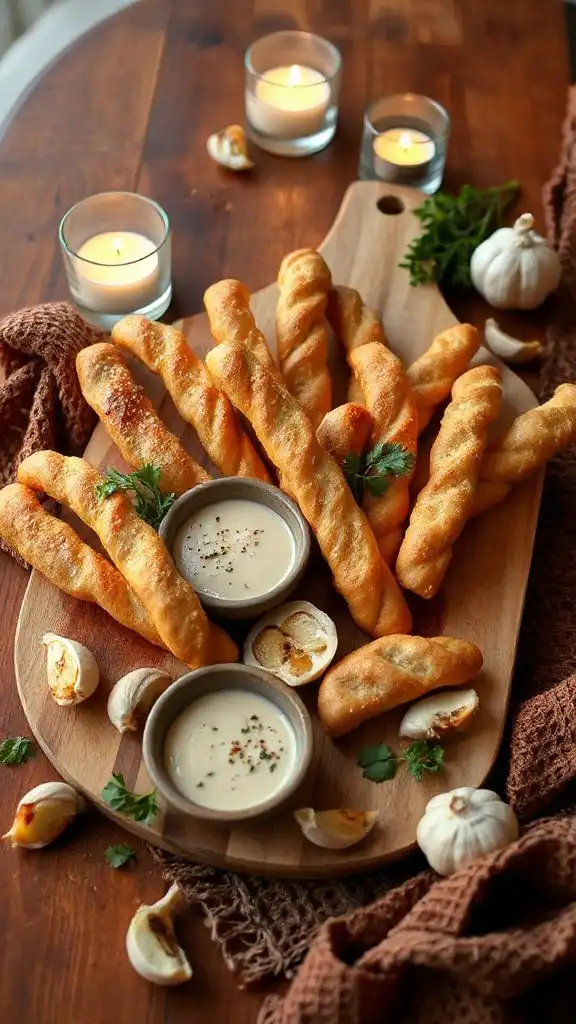 cheesy garlic breadsticks recipe