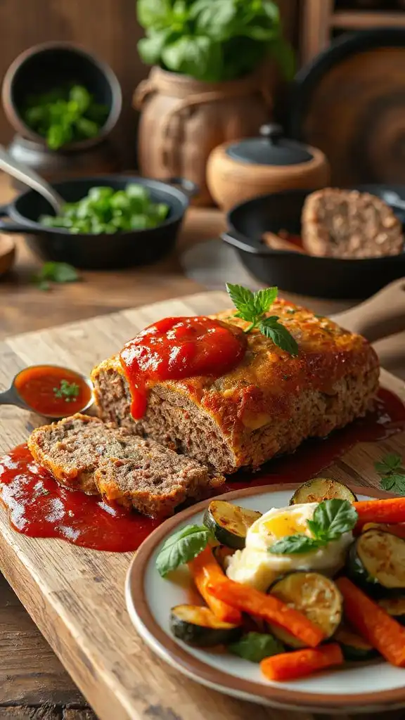 cheesy italian meatloaf recipe