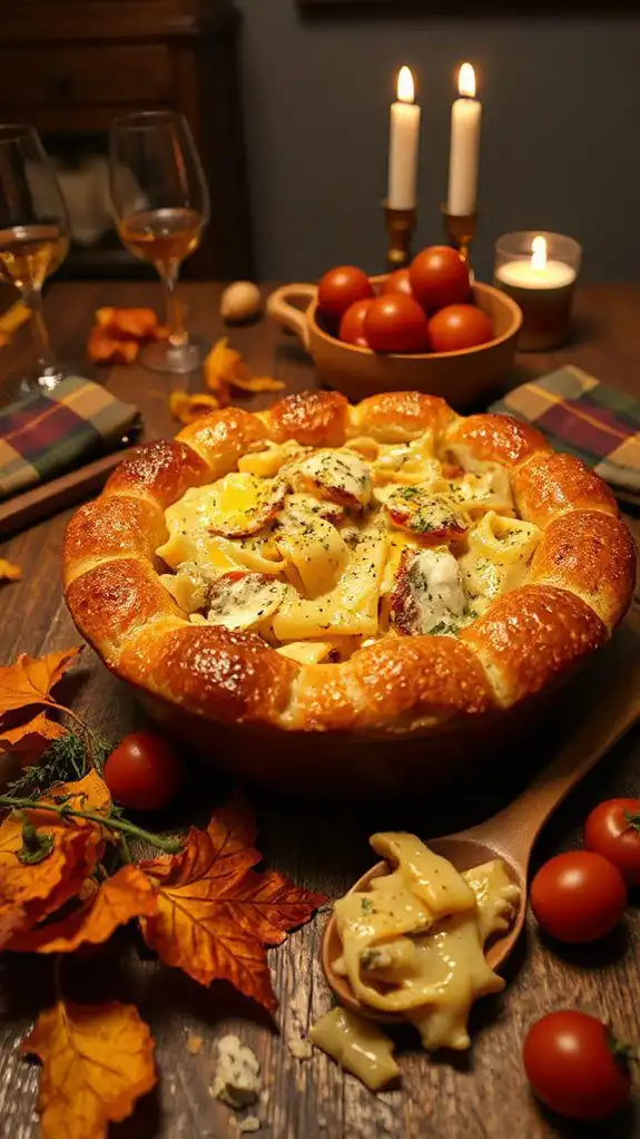 cheesy pasta bake delight