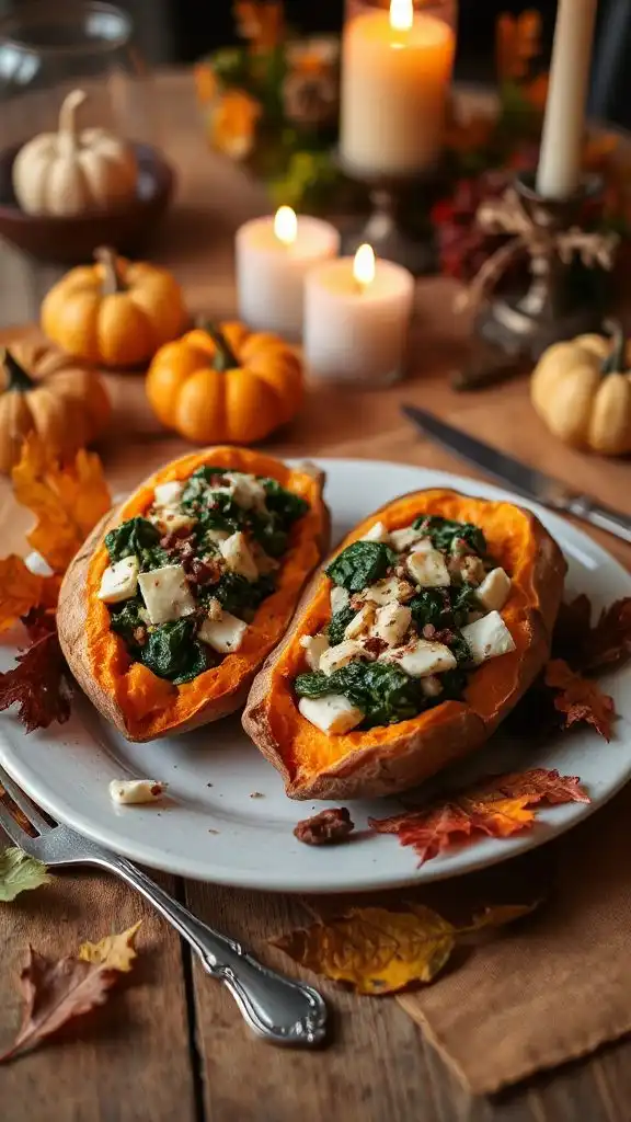 cheesy stuffed sweet potatoes