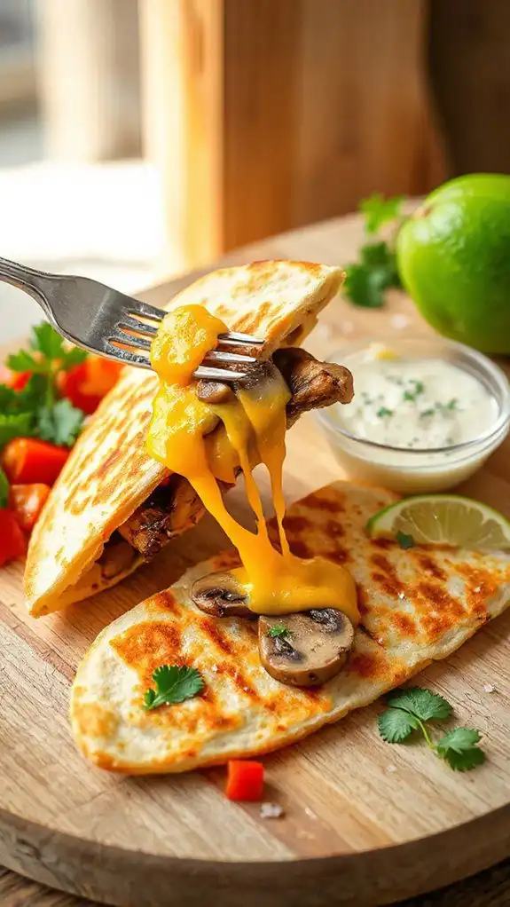 cheesy veggie quesadilla recipe